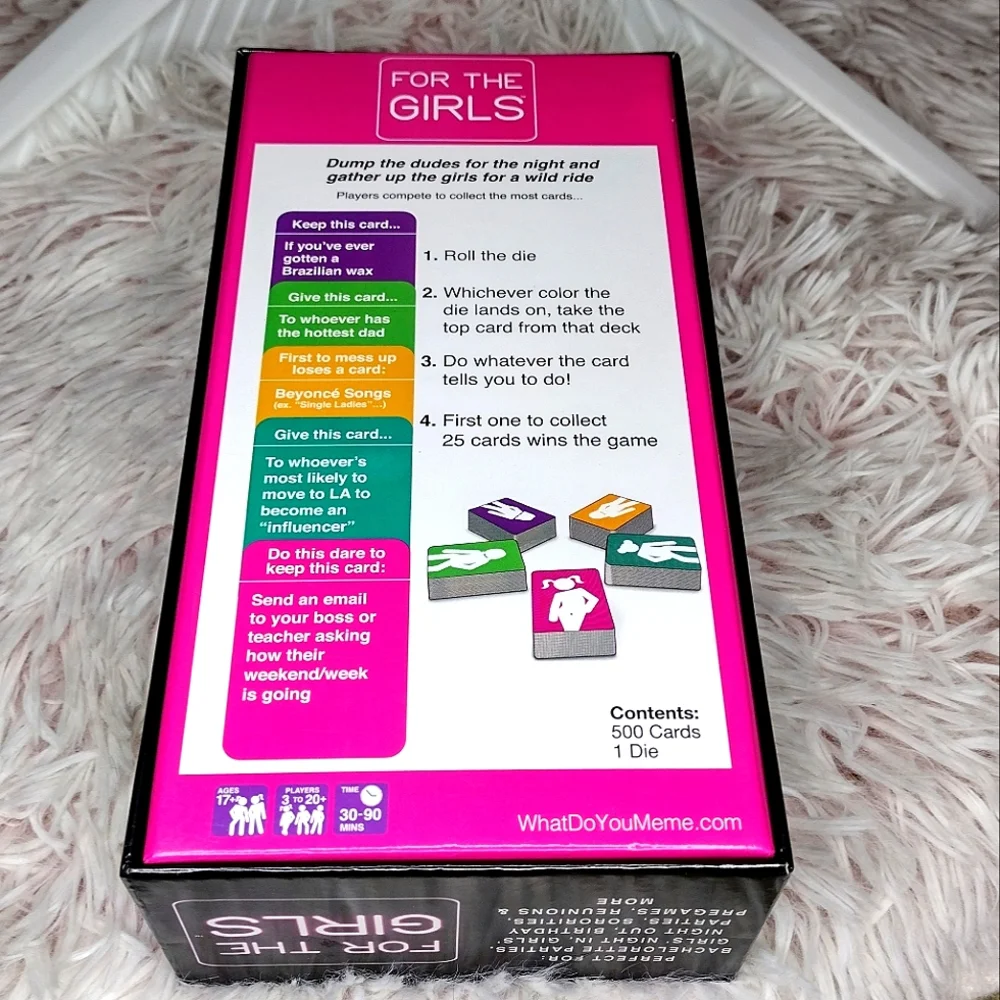 For The Girls Adult Party Game - Picture 3 of 11